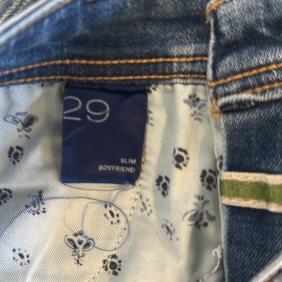 Anthropologie PILCRO Slim Boyfriend Jeans, Size 29, EUC - Picture 6 of 6